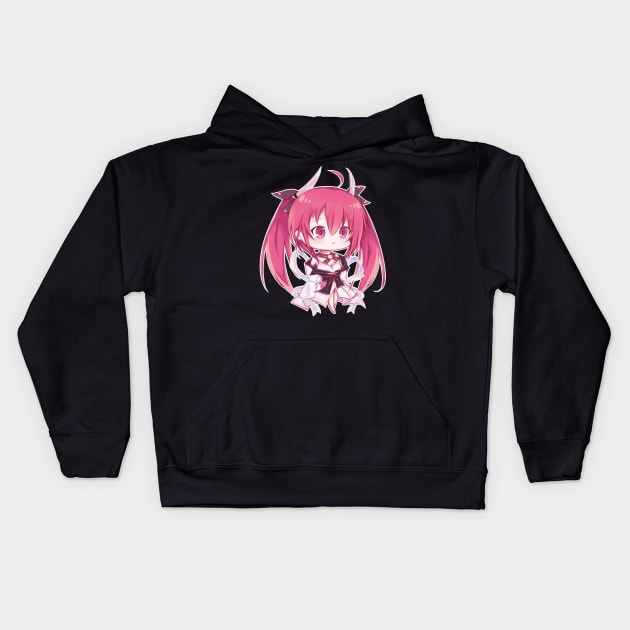 Itsuka Kotori From Date-a-Live Spirit-pledge Kids Hoodie by AbdsamadDEV